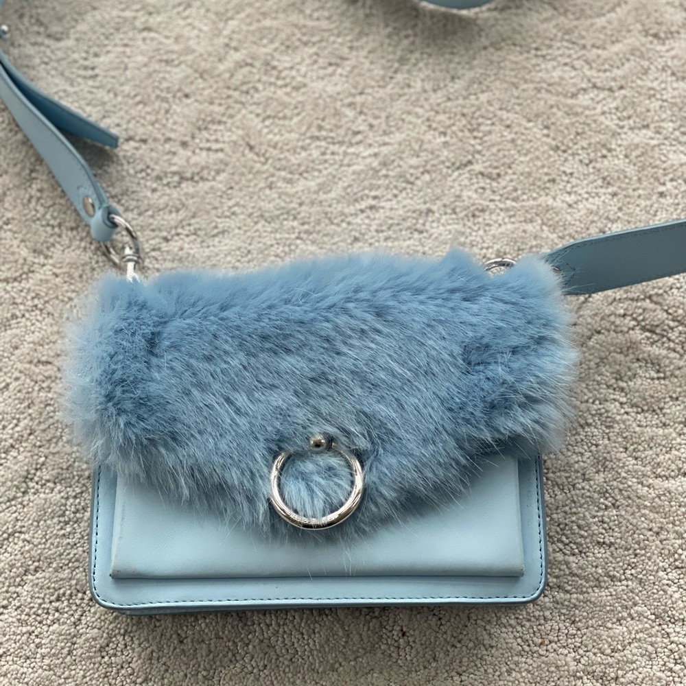 Rebecca Minkoff Faux Fur Crossbody bag